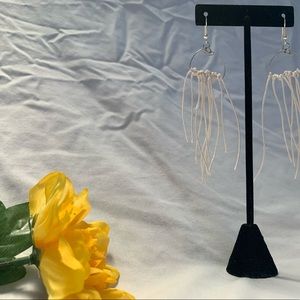 Handmade jellyfish wire earrings